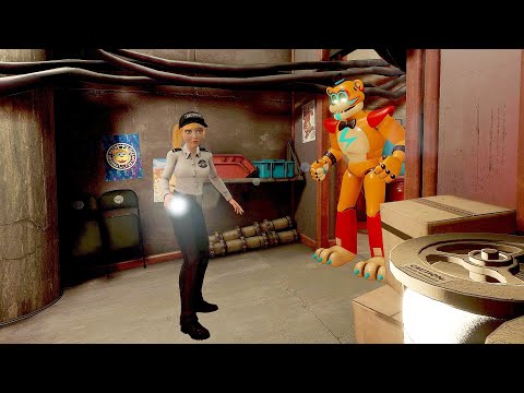 What happens to Vanessa after talking to Freddy at start of game - FNAF Security Breach