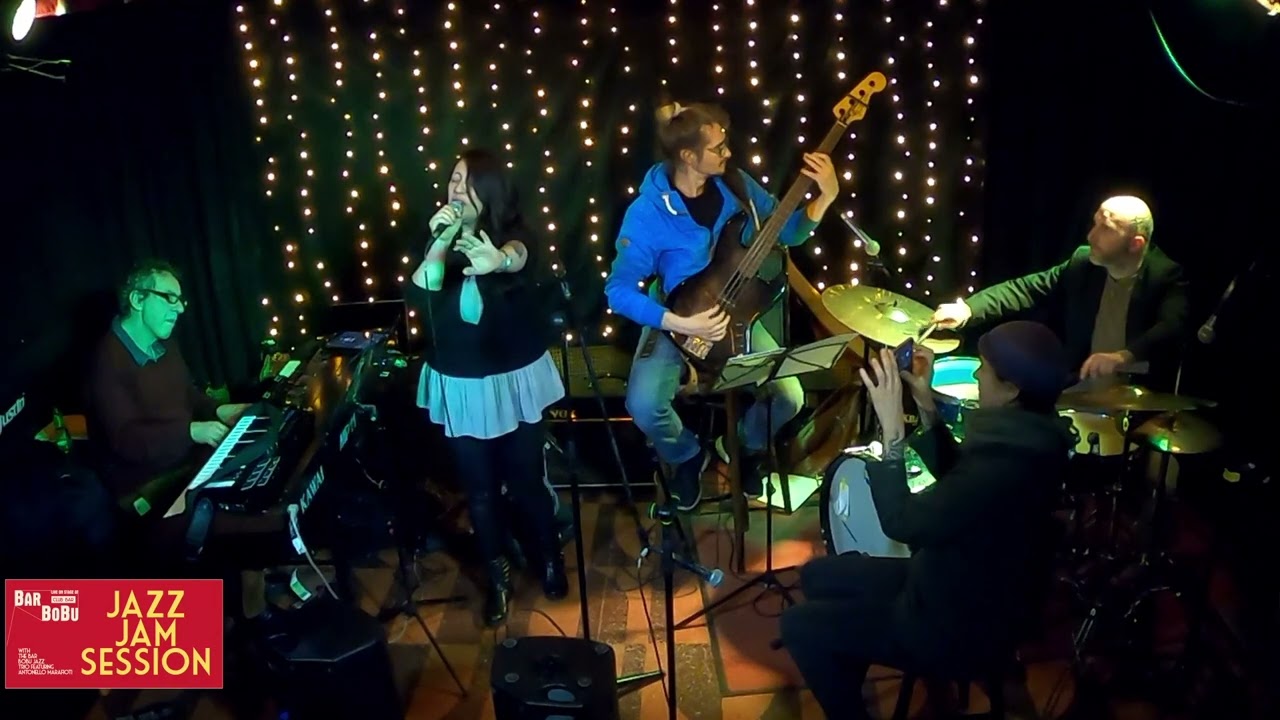 Jazz Concert & Jam Session at Bar BoBu w. The Fabulous Bar BoBu Jazz Trio. Olla Musheev