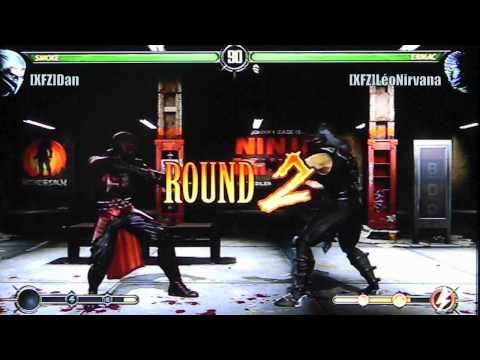 XFZ @ SuperCon2011 - MK9 Semi-finals - XFZ Dan (Smoke) vs (Ermac) XFZ Léo Nirvana