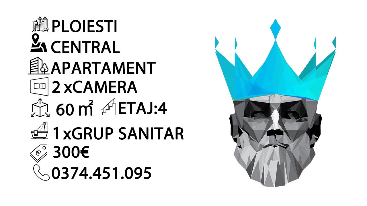 Tur video   Central | 2 Camere  | AC |