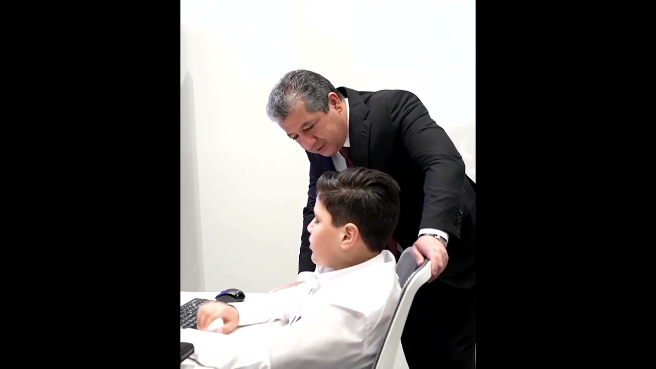ڤیدیۆ | منداڵانی بەھرەمەند لە ناوەندی گەنجان کارەکانیان بە سەرۆکوەزیران مەسرور بارزانی نیشان دەدات