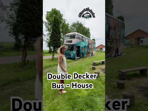 Three Girls Converted Double Decker Bus into a House