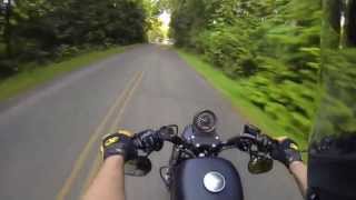 preview picture of video 'Hold On To the Bars! - Harley Iron 883  | Bloopers'