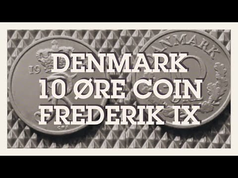 10 Øre Frederik IX Coin 1964, Denmark