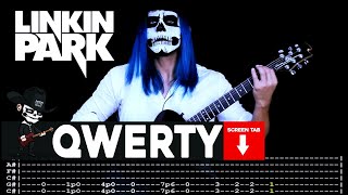 【LINKIN PARK】[ Qwerty ] cover by Masuka | LESSON | GUITAR TAB