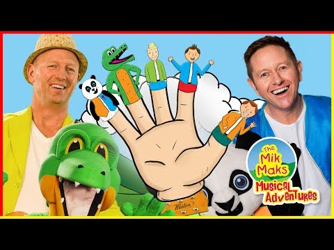 Finger Family Song | Daddy Finger Nursery Rhymes for Children | The Mik Maks