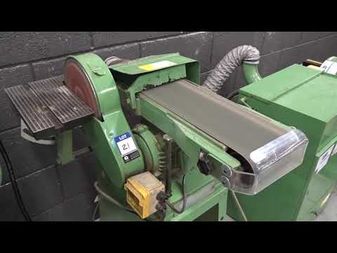 Sip 6 inch Belt linisher and 9 inch disc sander With extraction