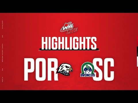 Portland Winterhawks at Swift Current Broncos 11/3 | WHL Highlights 2023-24