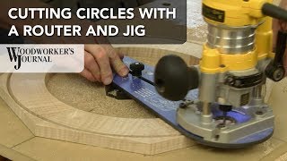 How to Cut Circles with a Router and Jig