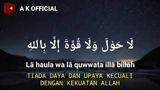 Download lagu Dhikr Laa haula wa laa quwwata illaa billah 100x mp3