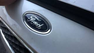 2018 Ford Focus - How to open the hood
