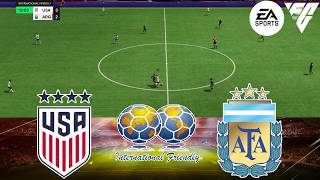 Download lagu FC 25 - USA W vs Argentina W 27/05/2026 - International Friendly - Gameplay PS | Full Match mp3