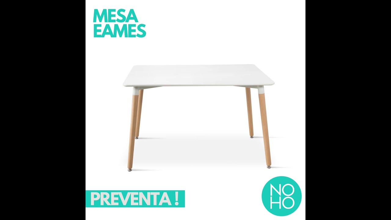 Lanzamiento Mesa Eames Cuadrada