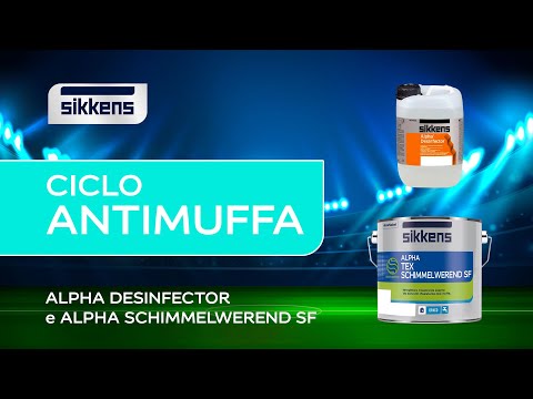 Ciclo antimuffa Sikkens... non c'è partita!