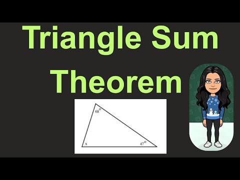 Save Time With Triangle Sum Theorem Pdf