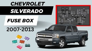 Chevy Silverado Fuse Box Diagram and Relay Location (2007-2013)