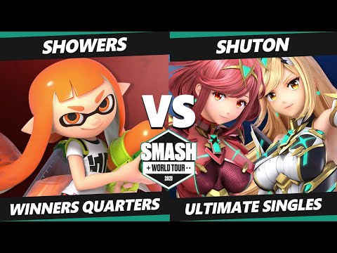 SWT Japan Online Qualifier Match - Shuton (Pyra Mythra) Vs. showers (Inkling) SSBU Ultimate