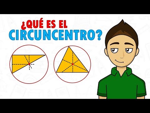 CIRCUMCENTER Super easy - MEDIATRICES of a triangle - for beginners