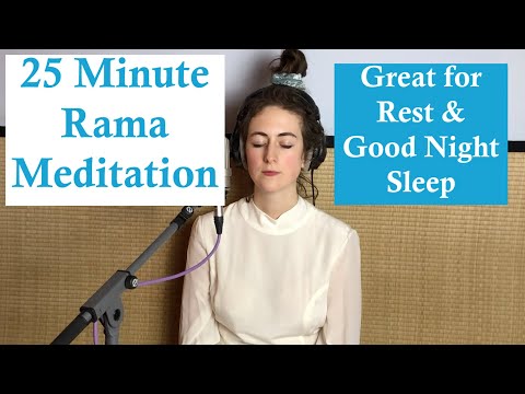 Hypnotic Rama Chanting Meditation | Clears Mind | Helps Sleep and Relax