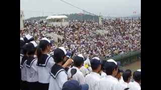 【新庄高校応援】瀬戸内高校 vs 新庄高校　広島県高校野球甲子園予選決勝戦2013年7月30日