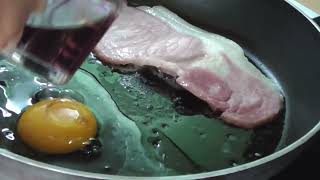 Egg and Red Cabbage