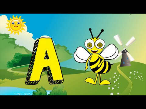 Aprenda o Alfabeto Cantando A🐝B⚽️C🏠 a Musica do Alfabeto