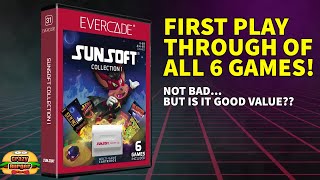 Evercade Sunsoft Collection 1 - All 6 Games Played - Is it Good Value For Money?