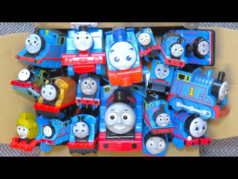 Thomas & Friends Playing with my blue toy collection