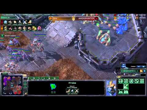 AiHEADHUNTER vs Core - Starcraft 2 PvZ