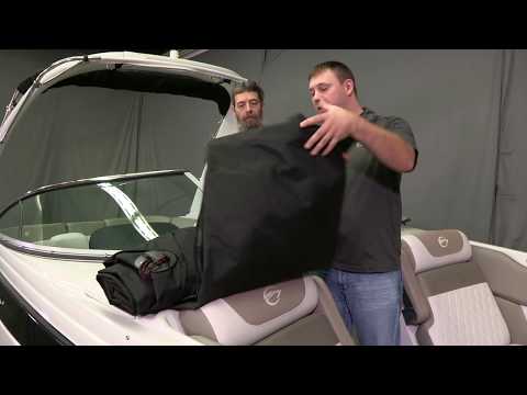 Crownline Mooring Cover Installation