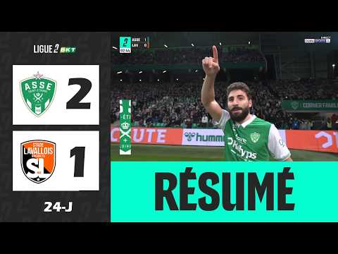 AS Saint-Étienne - Laval MFC | 2-1 | Le Résumé | Ligue 2 2025/26 | ASSE laval