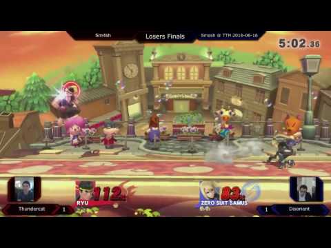 Smash @ TTH - Thundercat (Ryu) Vs. Disorient (ZSS) (Losers Finals) - Sm4sh