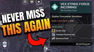 Never Miss Another Vex Strike Force Again | Destiny 2