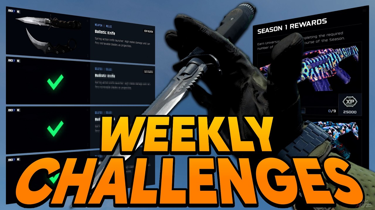 WEEKLY CHALLENGES Explained in Black Ops 7 [Black Ops 7]