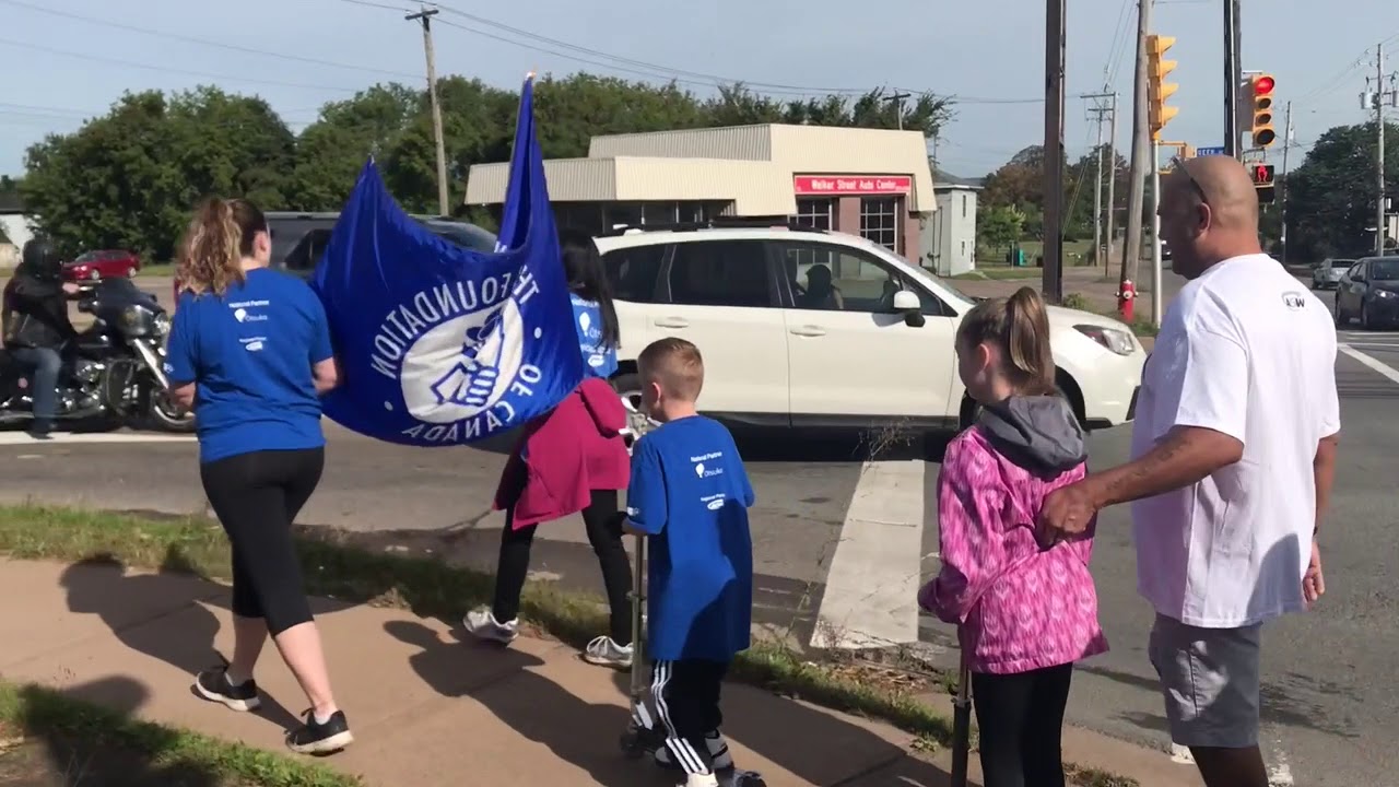 At the Kidney Walk in Truro