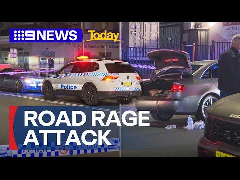 Man found with serious injuries after suspected road rage attack in Sydney | 9 News Australia