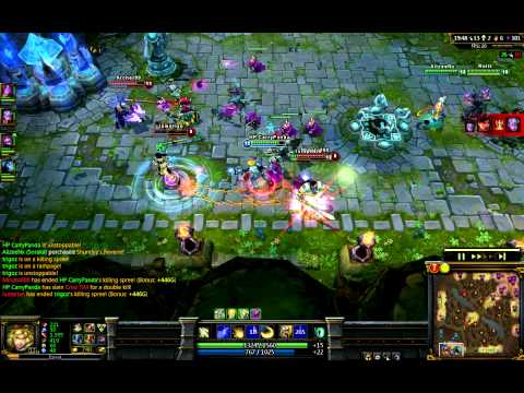 League Of Legends Ezreal Fountain Pentakill