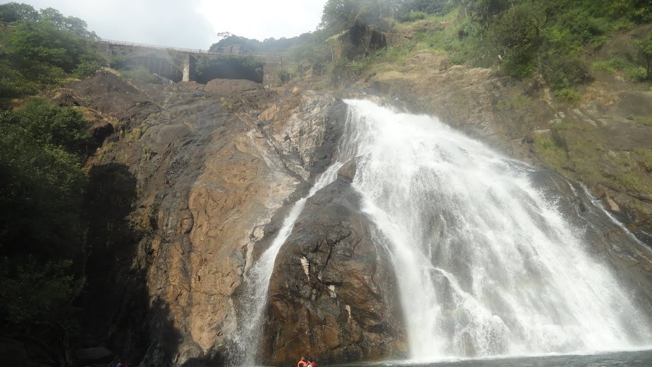 Goa Trip: Doodh Sagar Waterfall Day3 Spot3 — Rocks And Rapids | 7 Nov 2023 #shorts