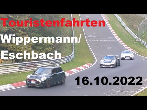 Nordschleife Sonntag: 16.10.2022: Touristenfahrten: Wippermann/Eschbach [4k/60FPS]