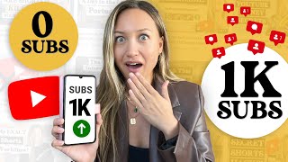 DO THIS to Get Your First 1000 Subscribers on YouTube | GROW FAST AS A BEGINNER 🔥