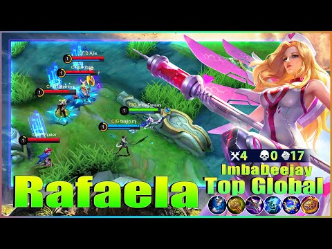 Rafaela Immortal Gameplay! Top 1 Global Rafaela by ImbaDeejay ~ Mobile Legends