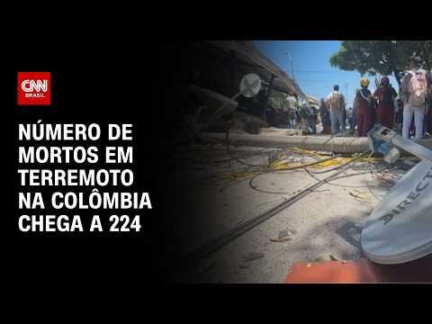 Terremoto na Colômbia: equipes correm contra o tempo em busca de sobreviventes | HORA H