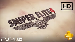Sniper Elite 4: Italia - Início da Gameplay - PT-BR | PS4™ Pro [HD 1080p].