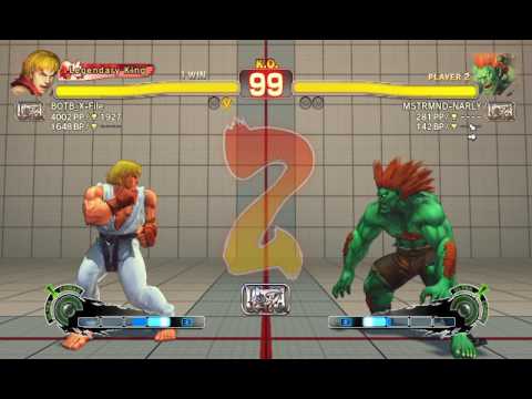 BOTB_X-File (Ken) vs. MSTRMND-NARLY (Blanka) - USF4