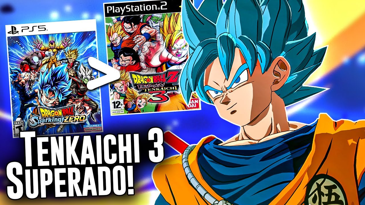OBRA PRIMA!! Sparking! ZERO finalmente SUPEROU TENKAICHI 3 (Analise)