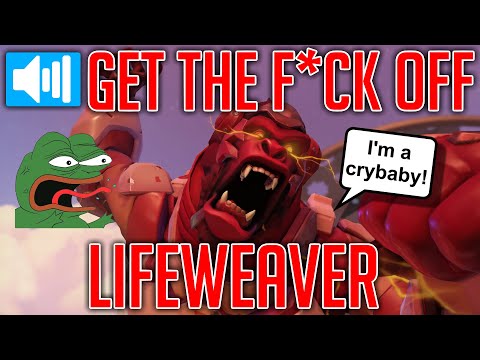 CRYBABY Tank THROWS Because We Had Lifeweaver - Overwatch Competitive Toxicity Pt. 18