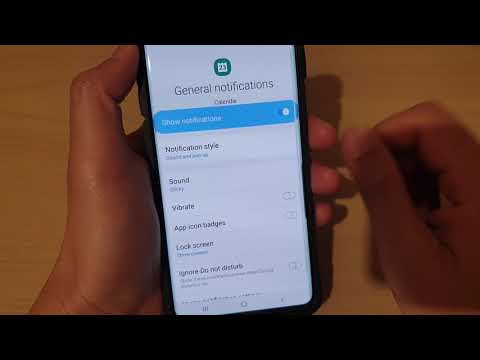 Galaxy S10 / S10+: How to Change Calendar Notification Sound