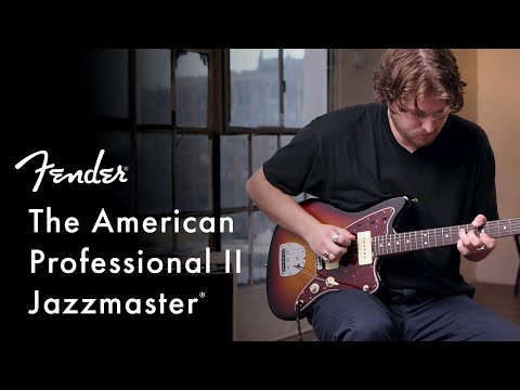 Fender American Professional II Jazzmaster with Rosewood Fretboard Mercury image 8
