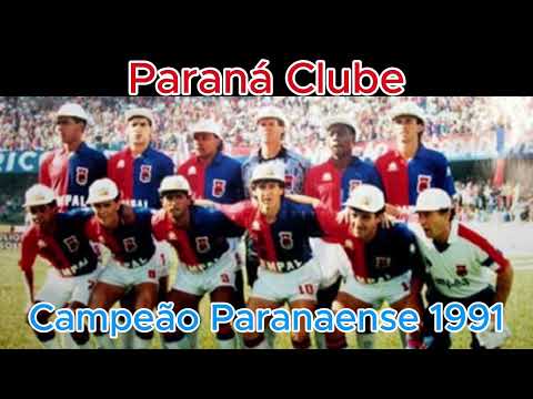 Paraná Clube - Campeão Paranaense de 1991, o primeiro título da história do Tricolor!
