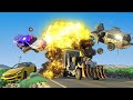 BRUTAL BREAKOUT Extreme BeamNG Drive Police Chase